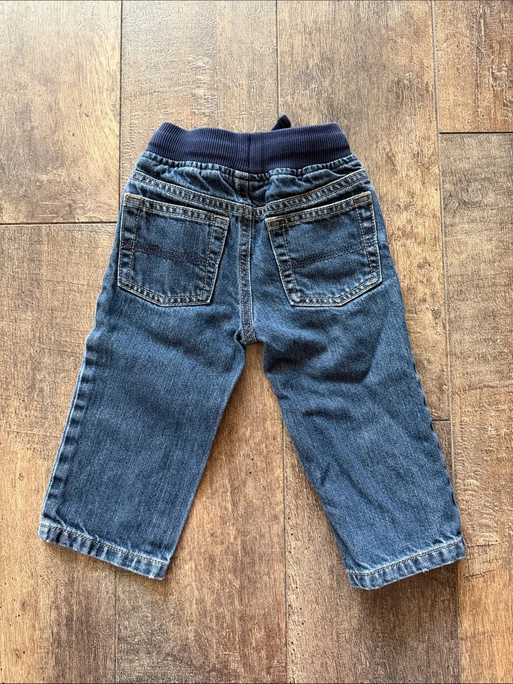 Gymboree Dark Blue Pull-On Denim Jeans